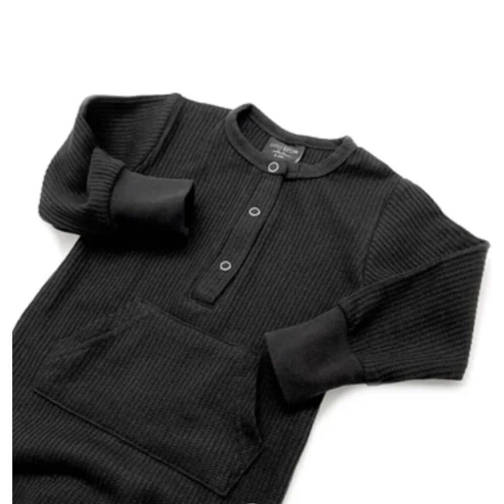 Little Bipsy Thermal Long Sleeve Romper